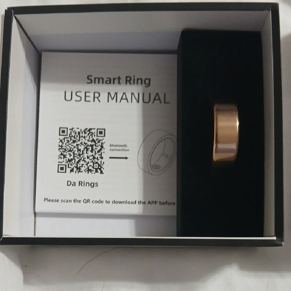 Elegant Gold Smart Ring